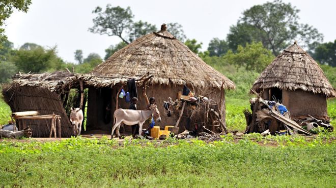 Fulani villagers