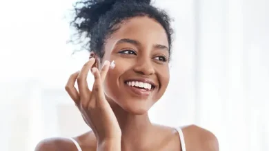 glowing skin
