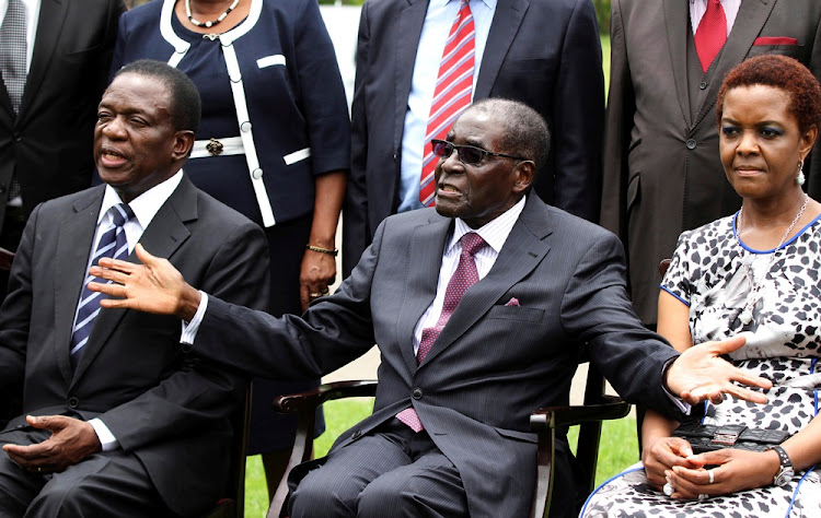 Mugabe and Munangagwa