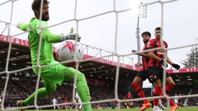 Bournemouth 1 - 0 Liverpool