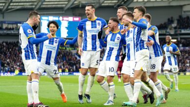 Brighton 4 - 0 West Ham United