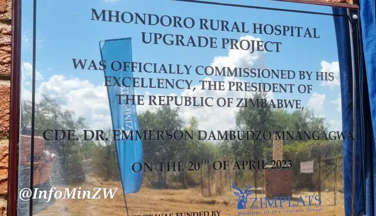 Mhondoro-Hospital-project