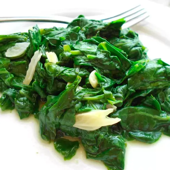 Garlic Spinach recipe