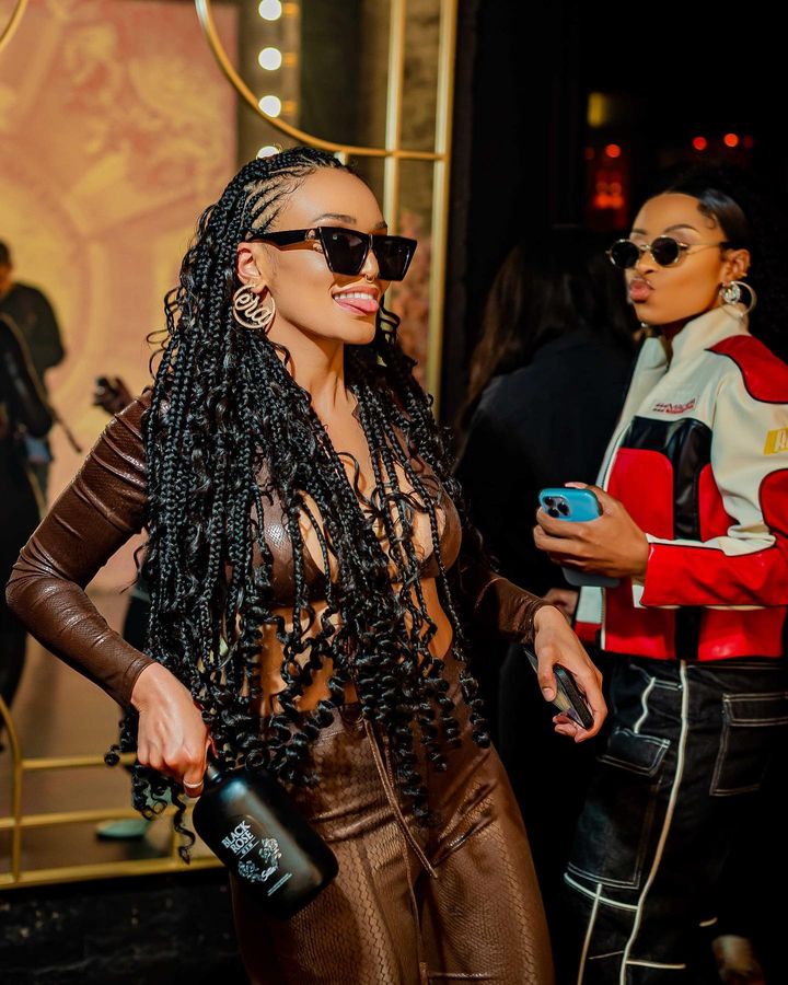 Pearl Thusi and DJ Zinhle