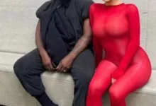 Kanye and wife
