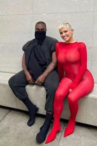 Kanye and wife