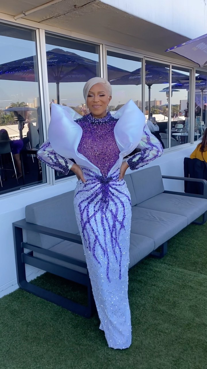 Jessica Nkosi looks stunning at Durban July 2023