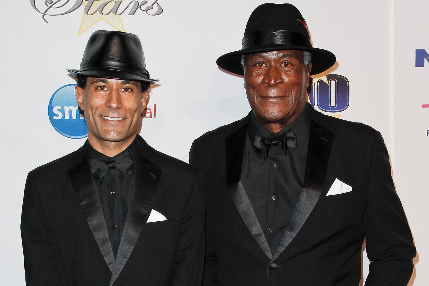 John Amos and son