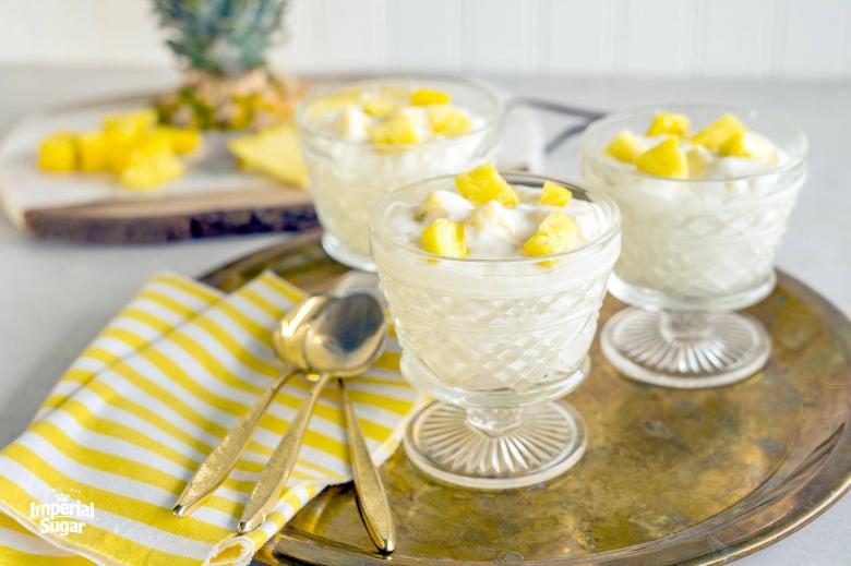 Pineapple rice pudding recipe