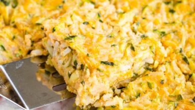 Cheesy Zucchini Rice