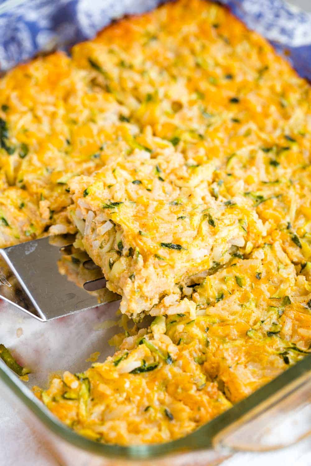 Cheesy Zucchini Rice