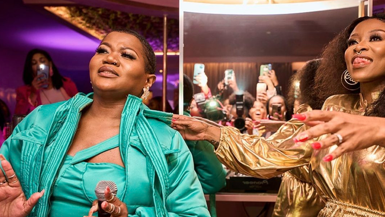 DJ Zinhle and Busiswa set the party lit at first women-only pop-up SheBeen in Soweto