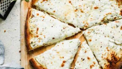 Grilled Pizza Bianca