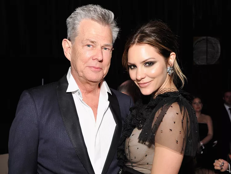 Katharine McPhee and David Foster