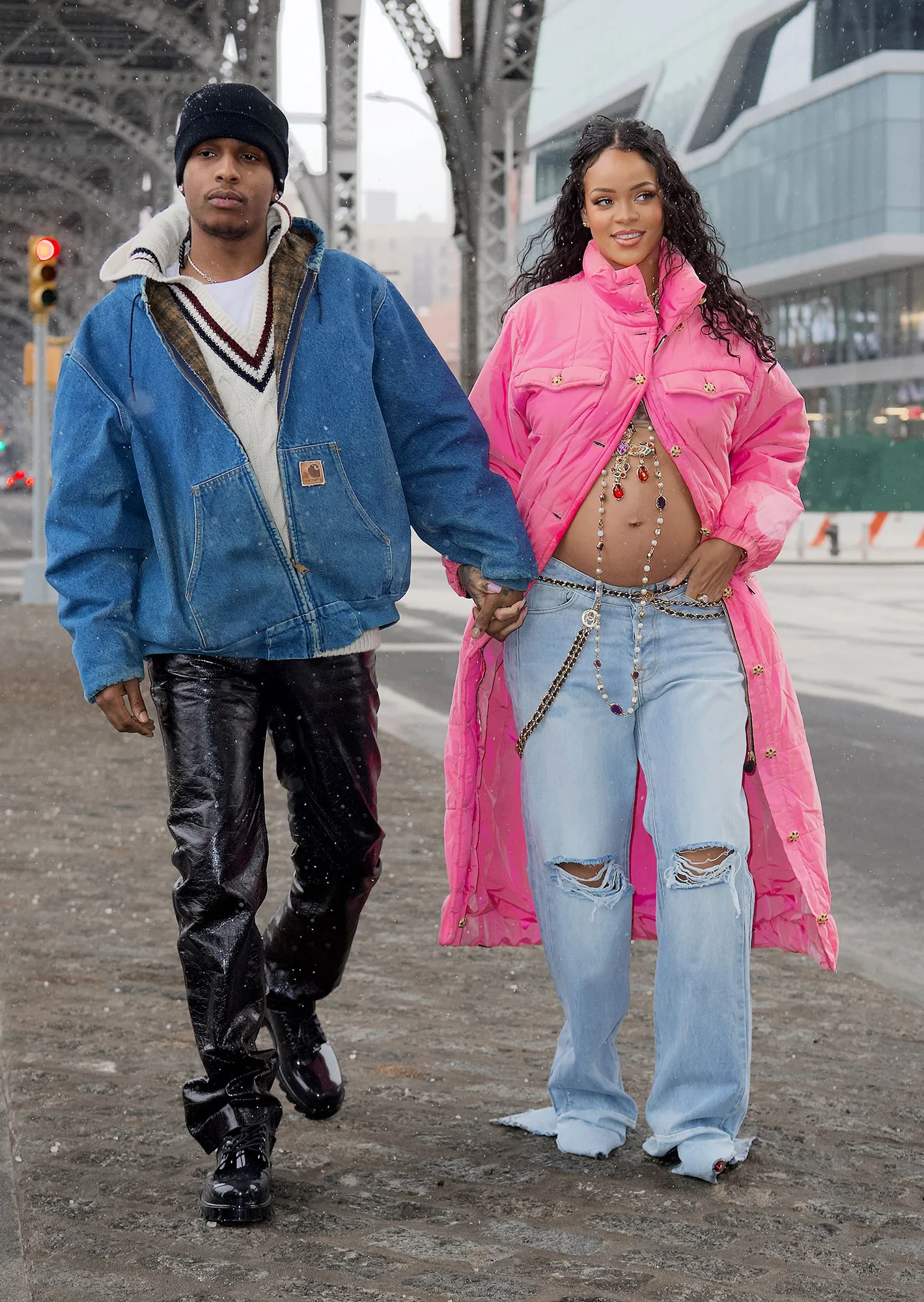 Rihanna and Rocky