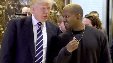 Trump and Kanye