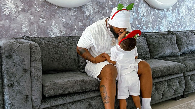 Cassper Nyovest and son1