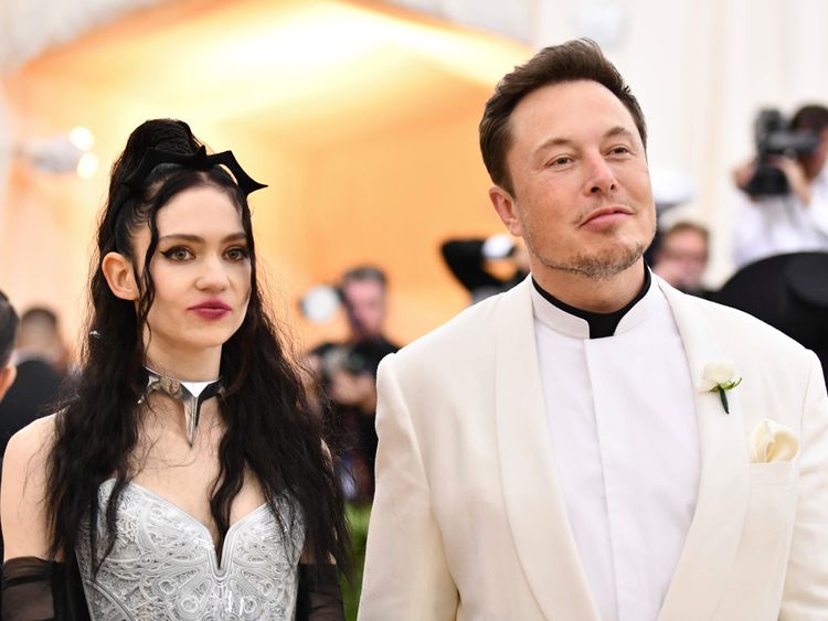 Grimes and Elon