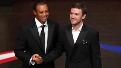 Justin Timberlake and Tiger Woods