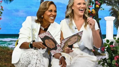 Robin Roberts and Amber Laign