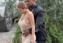 Bianca Censori and Kanye West