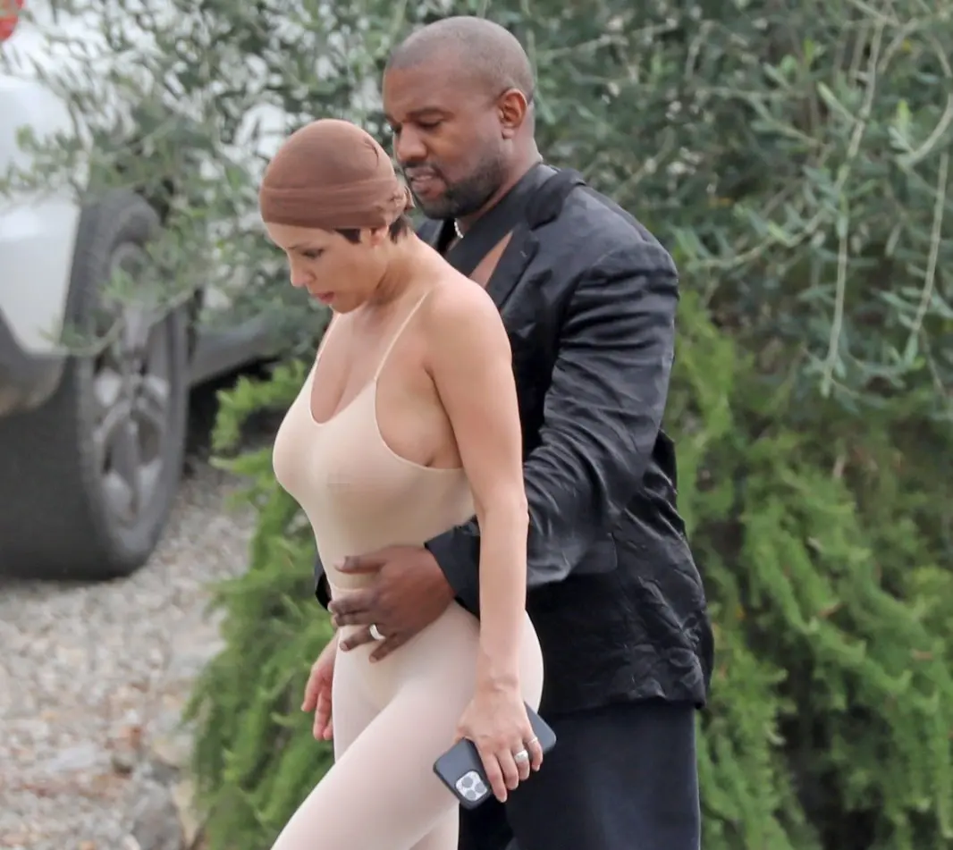 Bianca Censori and Kanye West