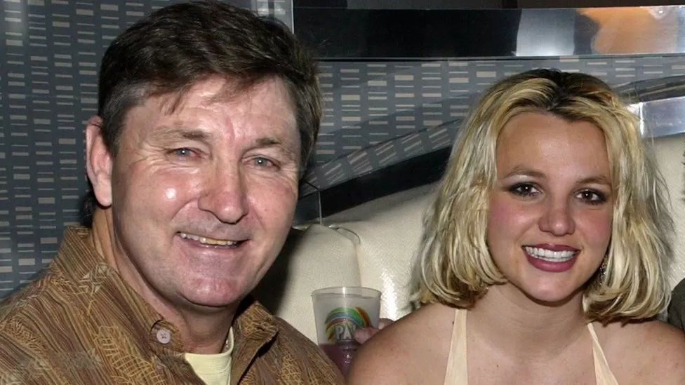 Britney Spears and father