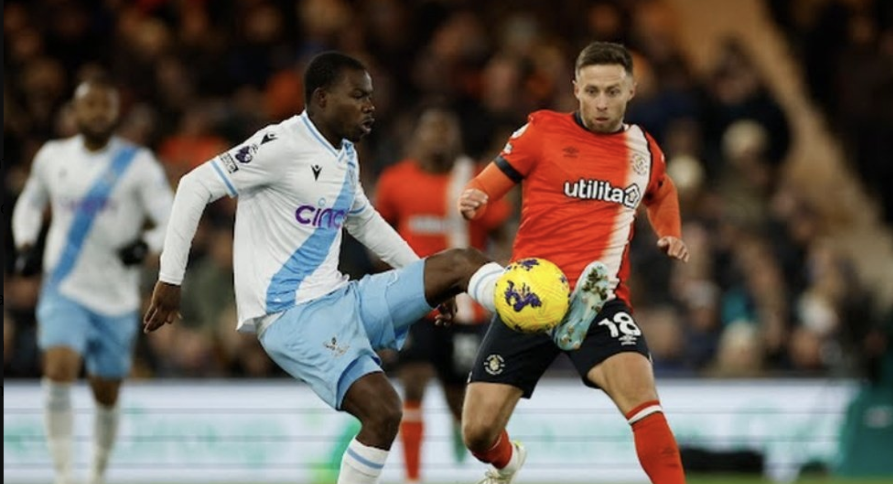 Luton Town 2-1 Crystal Palace