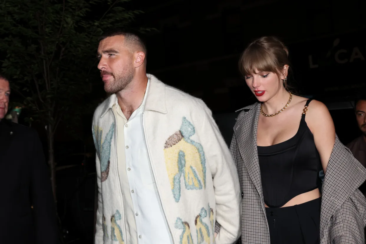 Taylor Swift and Travis Kelce