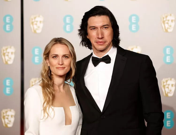 Adam Driver and Joanne Tucker