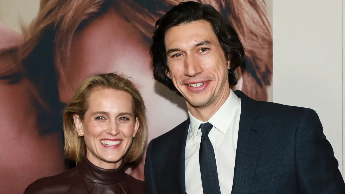 Adam Driver and Joanne Tucker