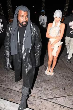 Kanye West and Bianca