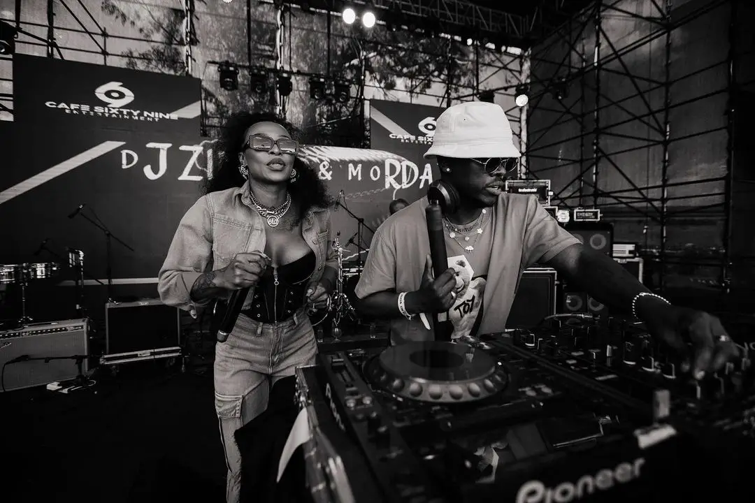 Murdah Bongz and DJ Zinhle