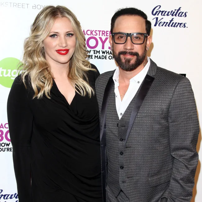 AJ McLean and Rochelle