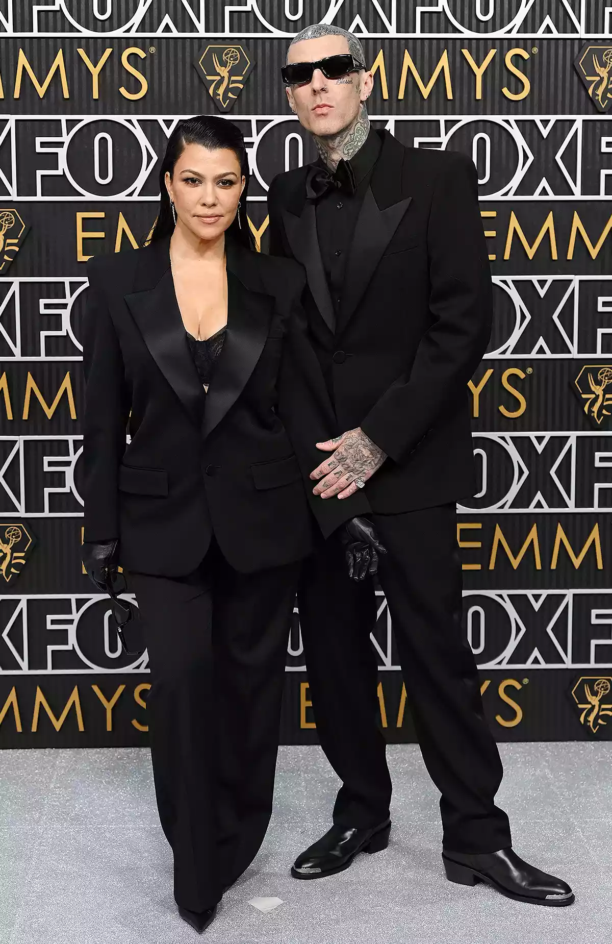 Kourtney Kardashian and Travis Barker