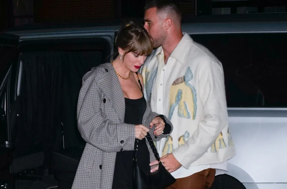 Taylor Swift and Travis Kelce