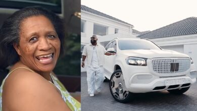 Cassper Nyovest’s mom reacts to his new multi-million rand car