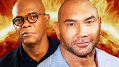 Dave Bautista With Samuel L. Jackson