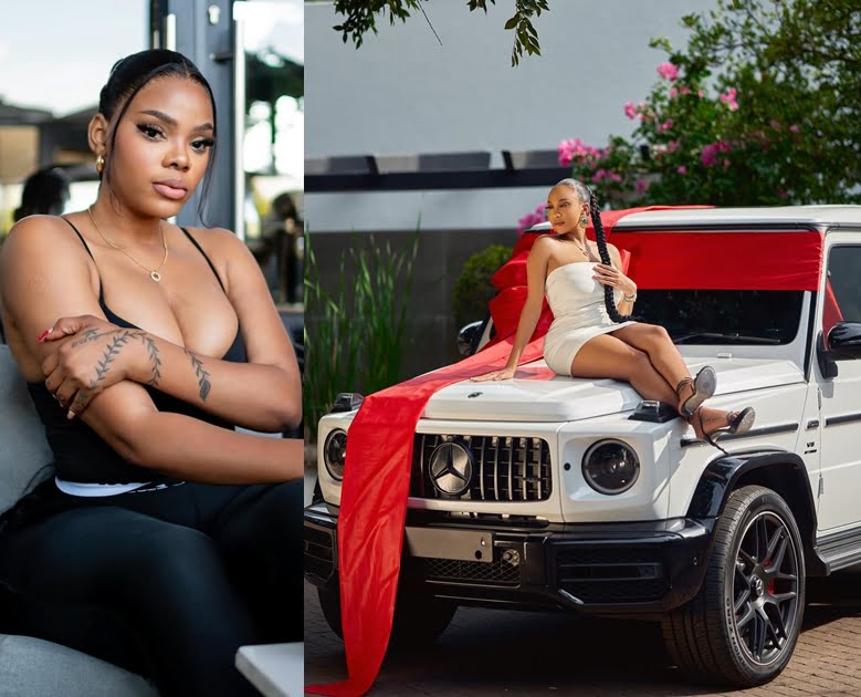 Londie London under fire for admiring Tamia Mpisane’s new car