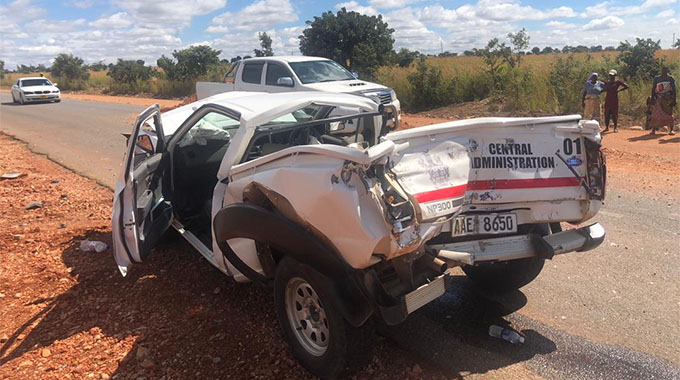 Chinhoyi mayor involved in a car accident on Harare-Chirundu highway