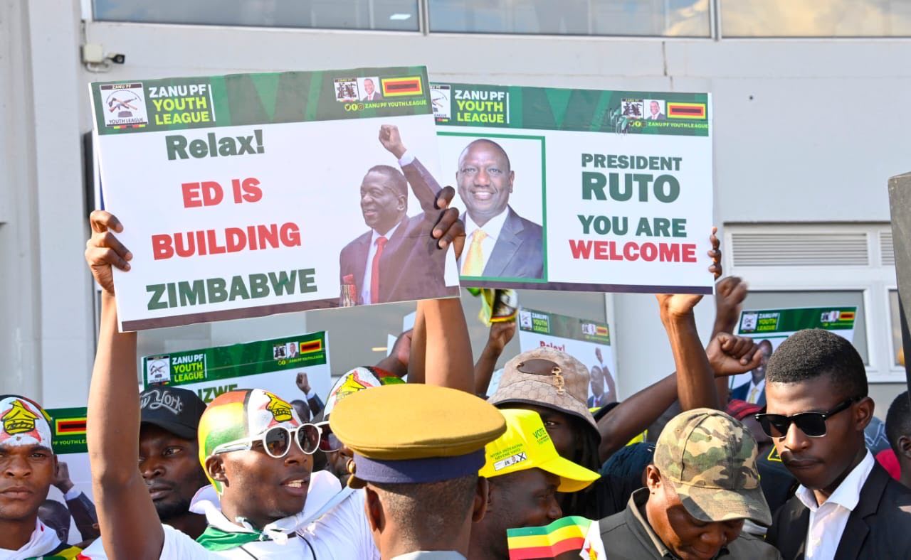 Kenyan President William Ruto in Zimbabwe to officially open ZITF