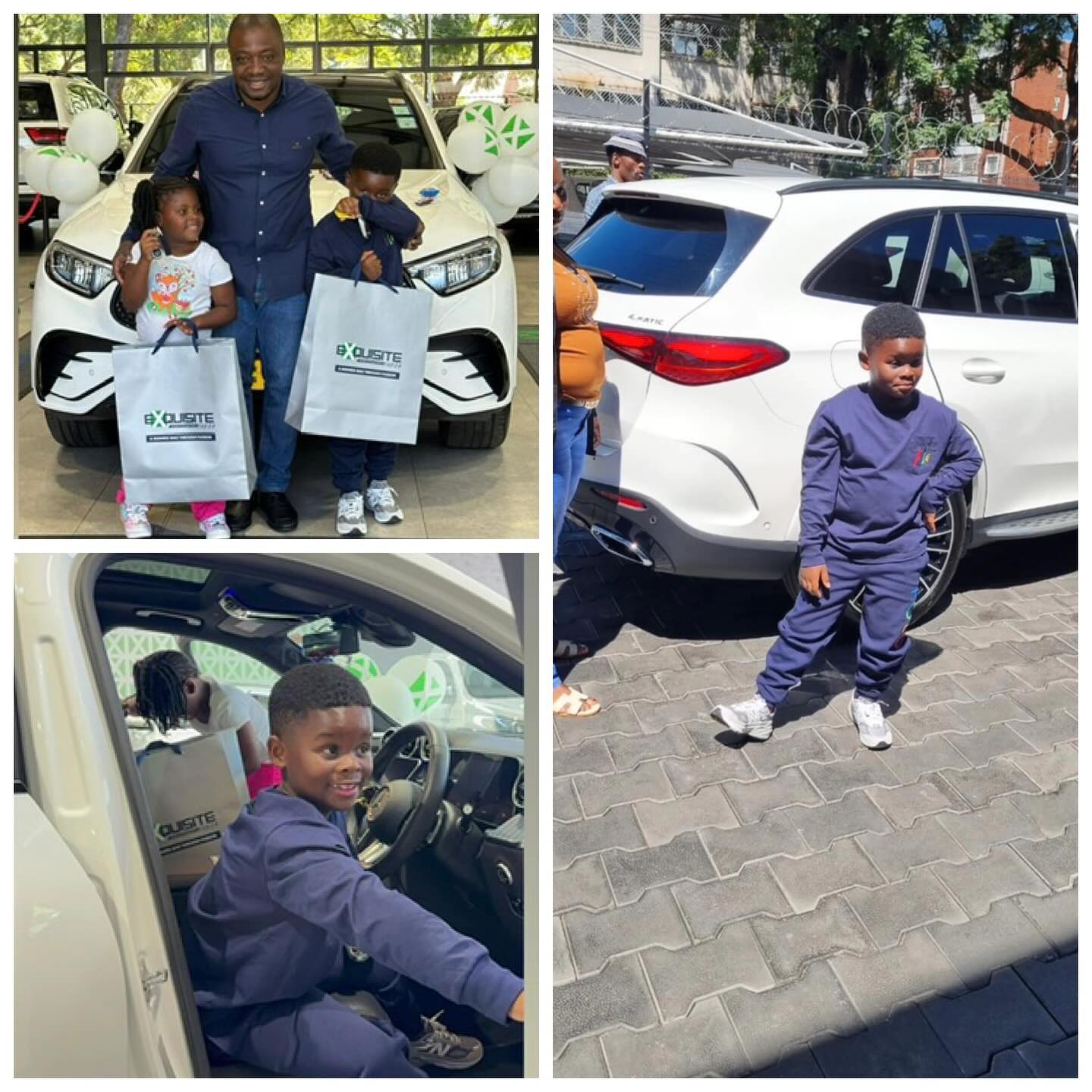 Sir Wicknell buys his children a 2024 Mercedes Benz GLC300d