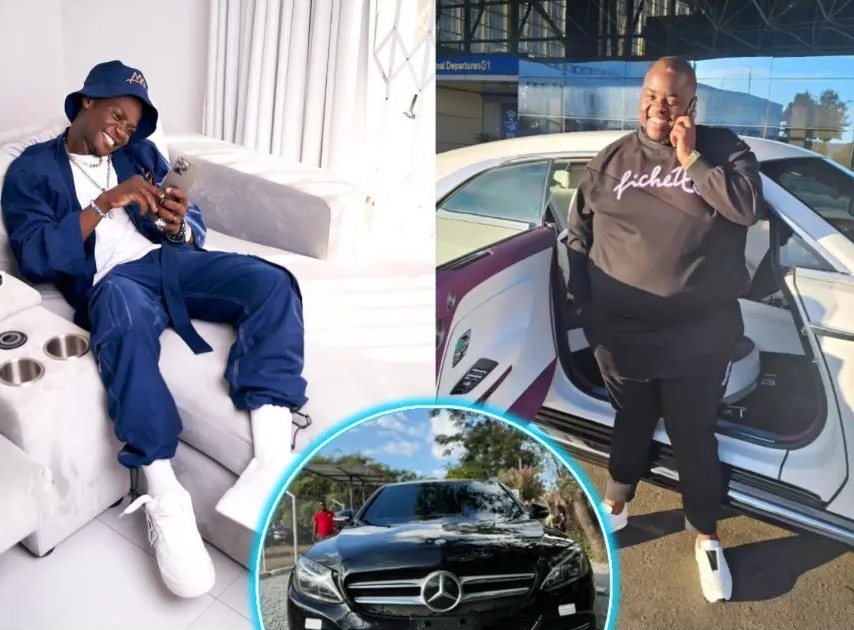 Sir Wicknell gifts Jah Master a Mercedes Benz C200