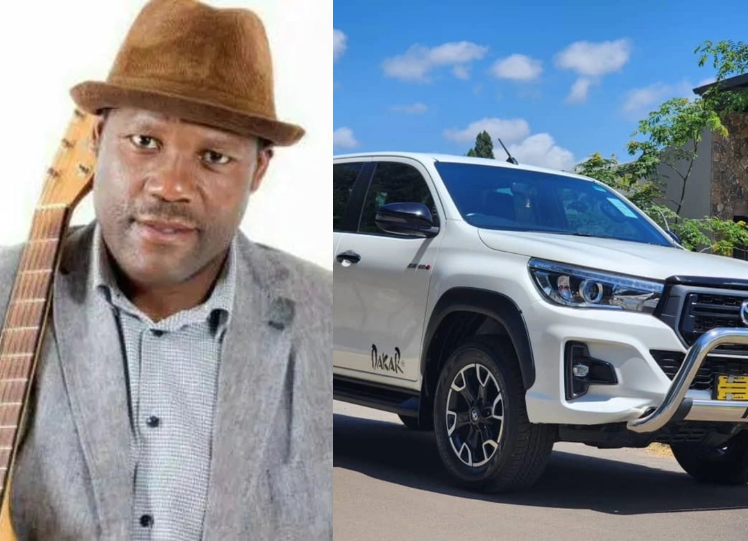 Wicknell Chivayo gifts Jazz musician Jeys Marabini with US$48 000 Toyota Hilux
