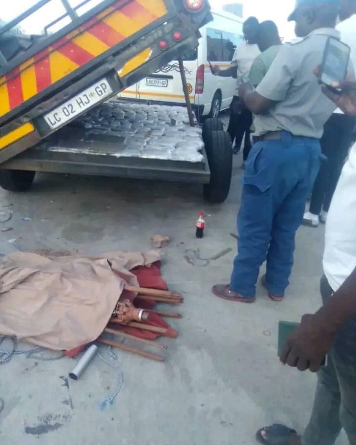 ZRP intercept large mbanje & cough syrup contraband at Beitbridge