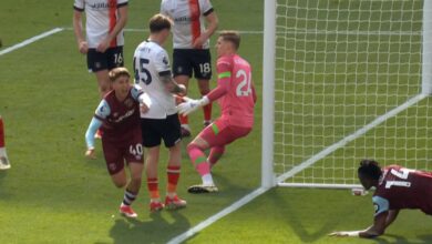 West Ham United 3-1 Luton Town