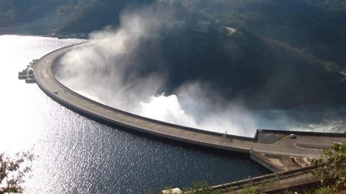 Kariba Dam water level