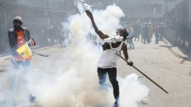 Kenya protesters