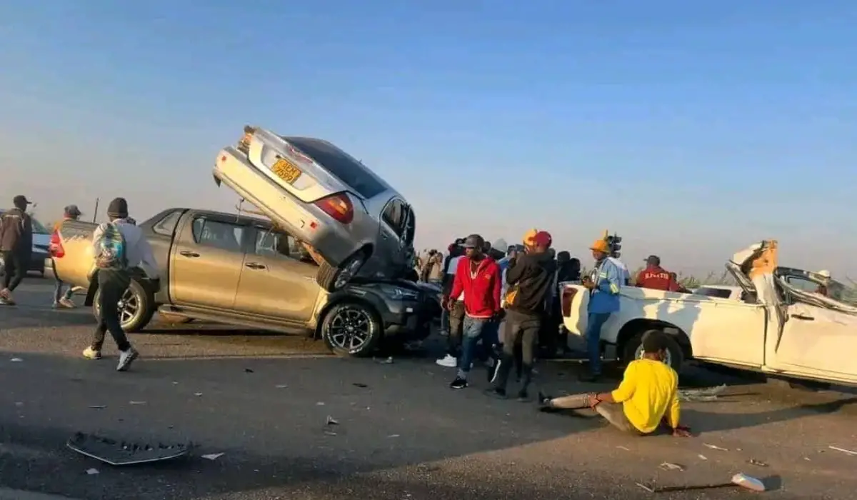 Collision Causes Pile up In Mabvuku Mbare Times