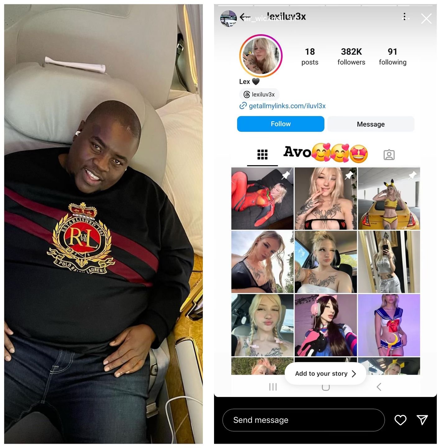 Sir Wicknell recovers his IG account after being hacked
